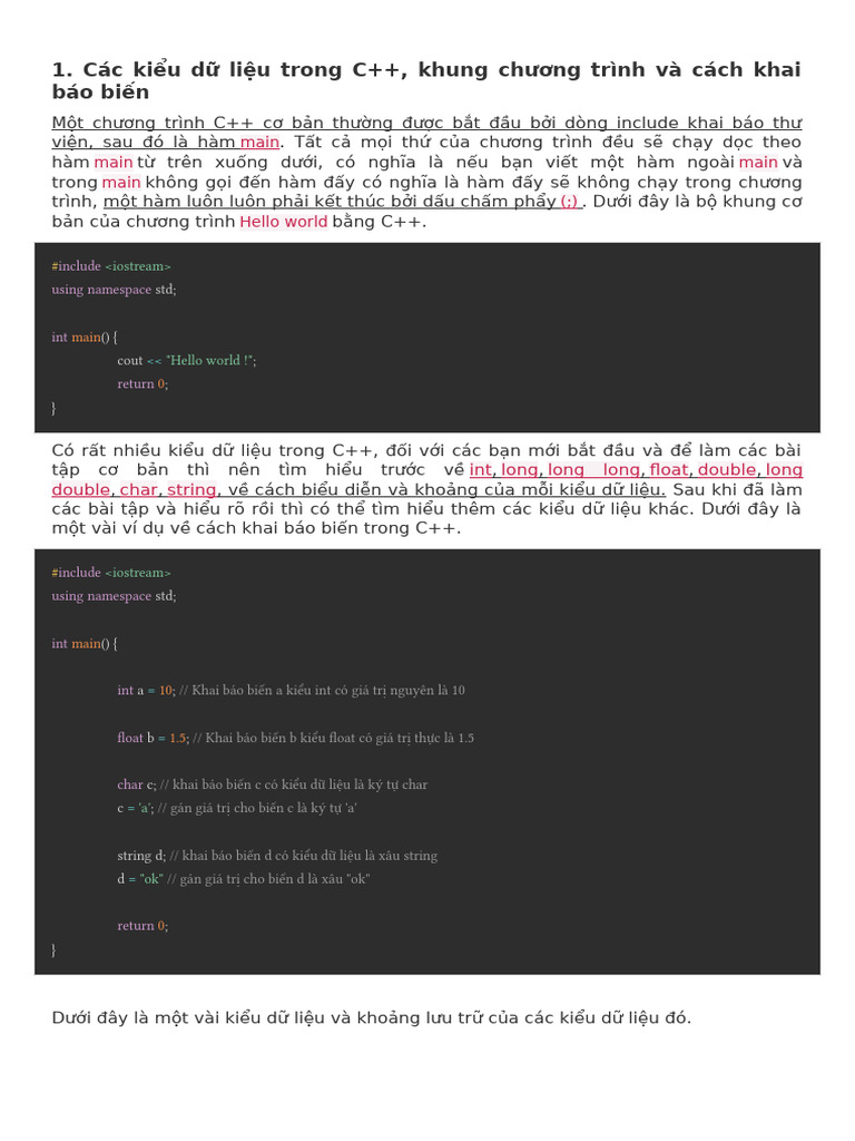 tài liệu c++ | PDF