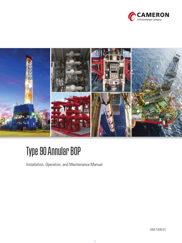 Type 90 Annular BOP Manual | PDF | Mechanical Engineering