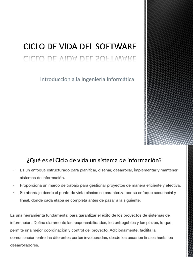 Ciclo de Vida Del Software Enfoque 2030 | PDF | Software | Ingeniería ...
