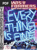 Transformers More Than Meets The Eye Vol2 | PDF | Idw Publishing