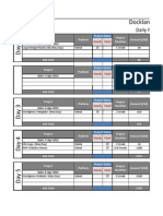 Project Summary 9th April 2012