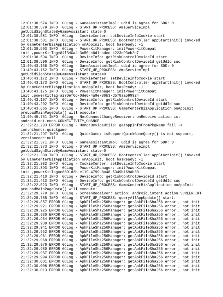 Game Assistant SDK Log Analysis | PDF | Hypertext Transfer Protocol ...