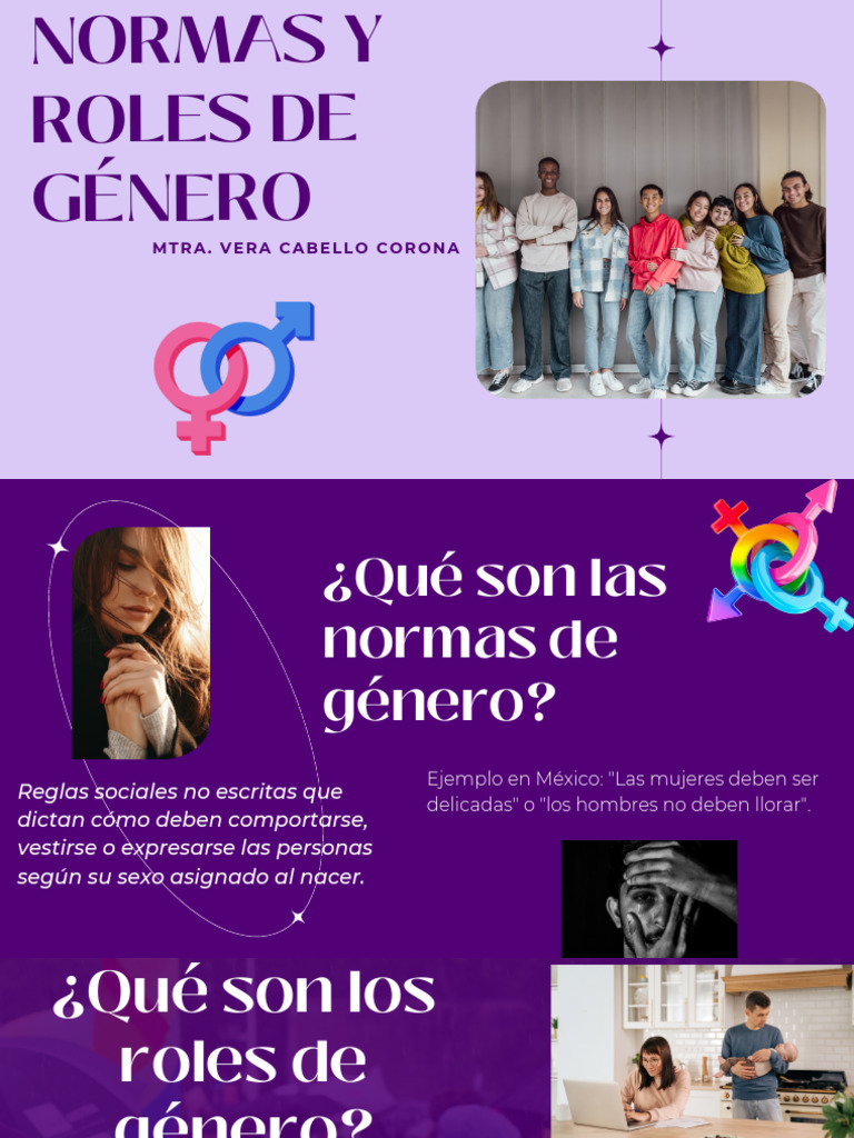 Normas y Roles de Género en México | PDF
