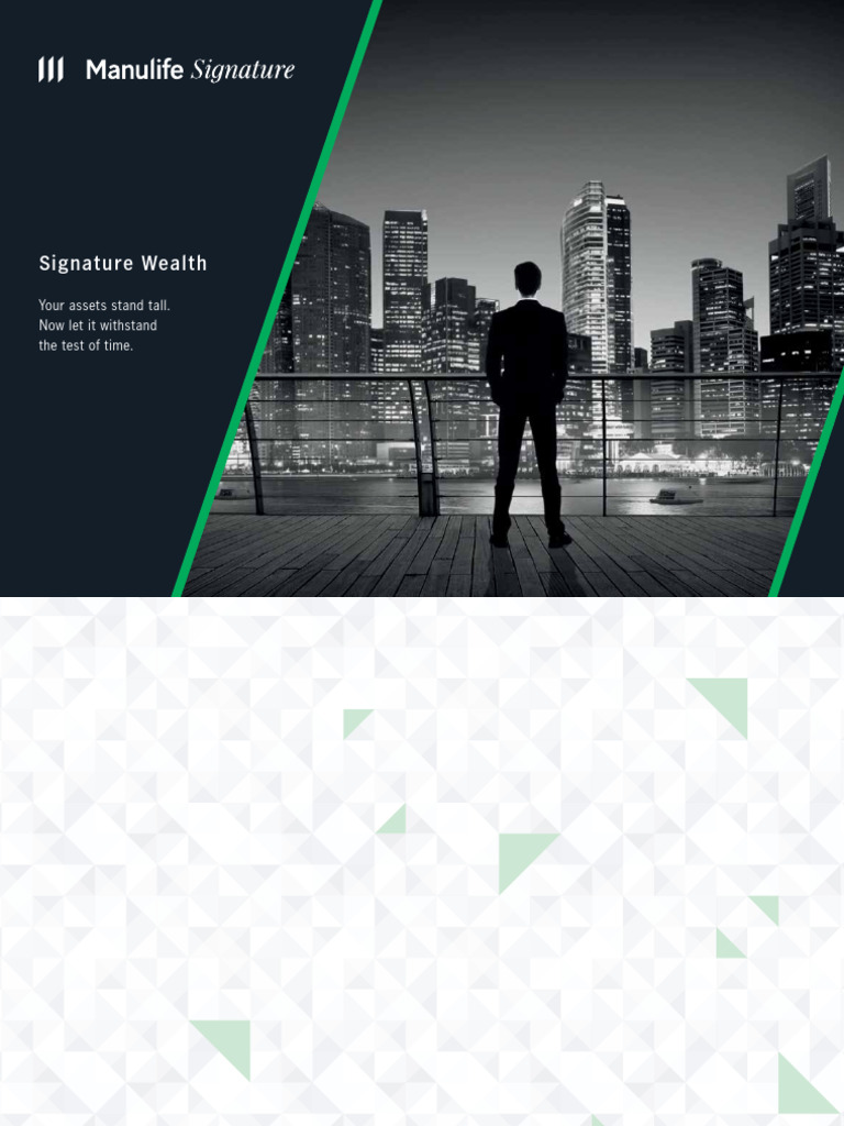 Signature Wealth (English) | PDF | Insurance | Investing