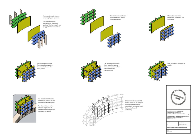 Modular Radial Formwork System Guide | PDF | Building Engineering ...
