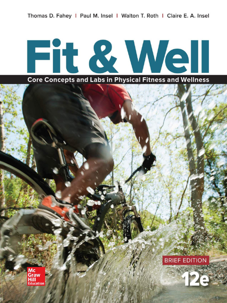 Fit & Well: Core Concepts Overview | PDF | Strength Training | Physical ...