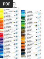 PPG Voice of Colour Palette - RGB and LRV Values 2025 | PDF | Foods