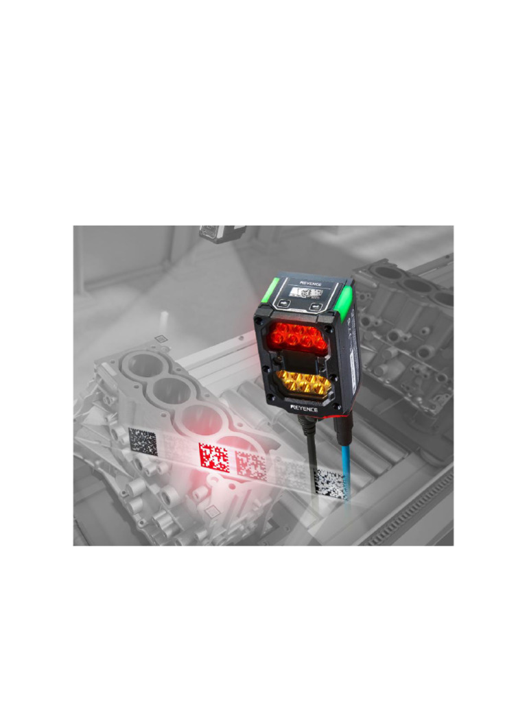 Lector de Códigos Keyence SR-2000W | PDF | Visión por computador ...