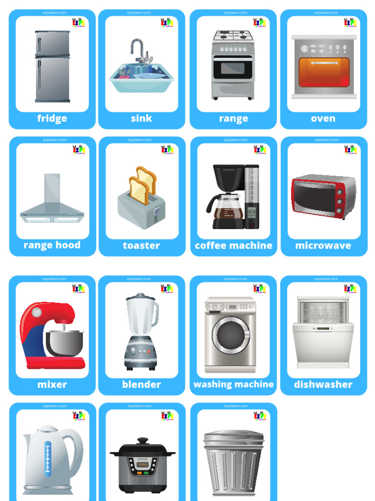 Essential Kitchen Appliances Guide | PDF