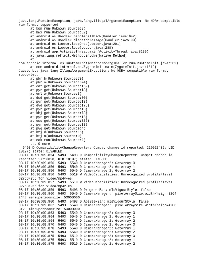 Log Cat 1755415809716 | PDF | Operating System Technology | Software ...
