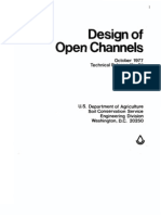 Design of Open Channels TR No. 25