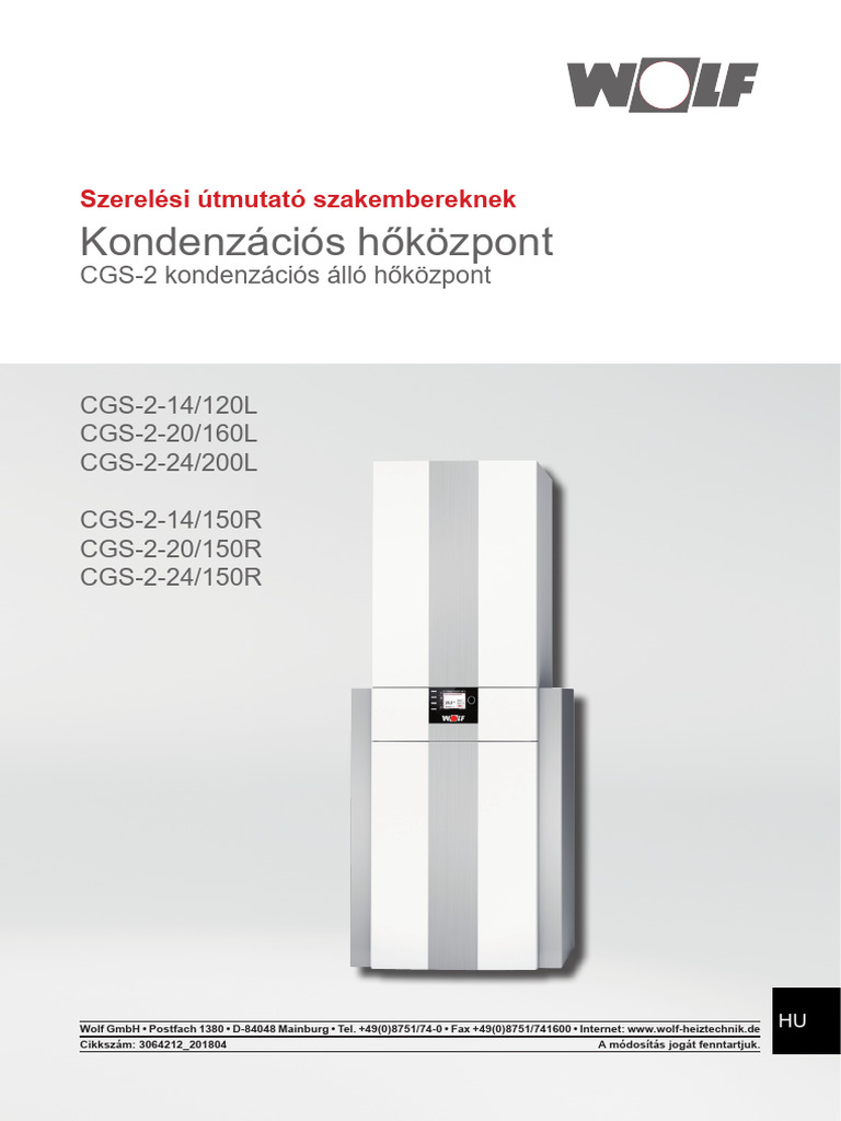 CGS-2 - SzerelÃ©si Utasã Tã¡s | PDF