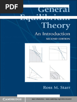 General Equilibrium Theory Overview | PDF | General Equilibrium