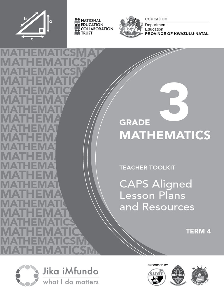 Grade 3 Mathematics Lesson Plans | PDF | Lesson Plan | Curriculum