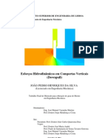 Esforços Hidrodinâmicos em Comportas Verticais - Downpull