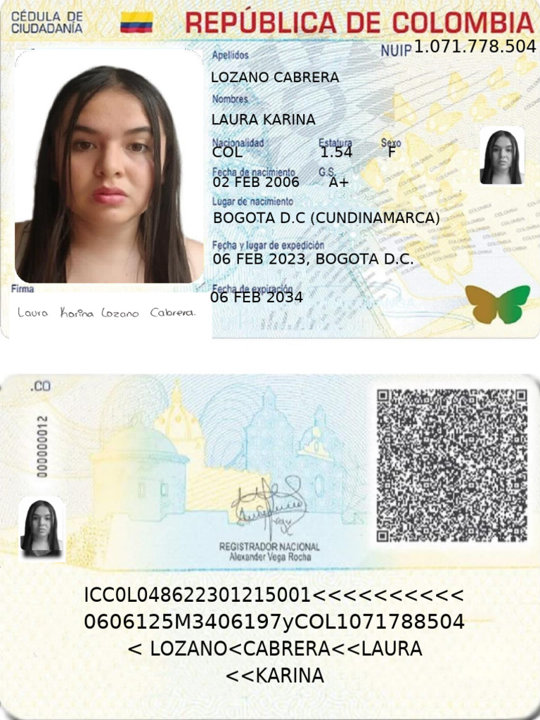 Cedula Digital - 1014205375 1 | PDF