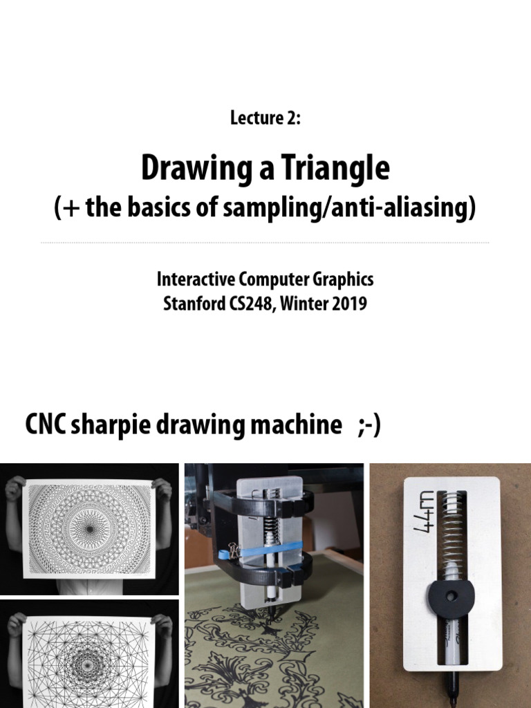 Triangle Rasterization Techniques | PDF | Liquid Crystal Display | Triangle
