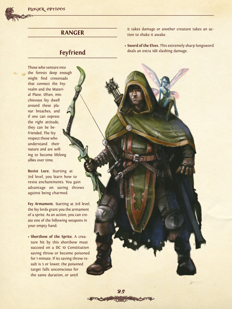 Crown of The Oathbreaker Ranger PDF (2nd Ed) PDF D20