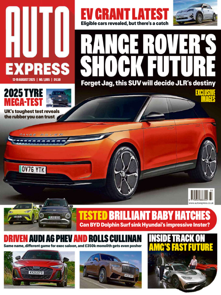 Auto Express - August 13, 2025 UK | PDF | Electric Vehicle | Motor Vehicle