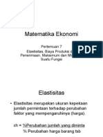 Download matematika Ekonomi-pertemuan 7 by Zulfikar Yurnaidi SN90420039 doc pdf