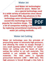 Water Jet Cutting