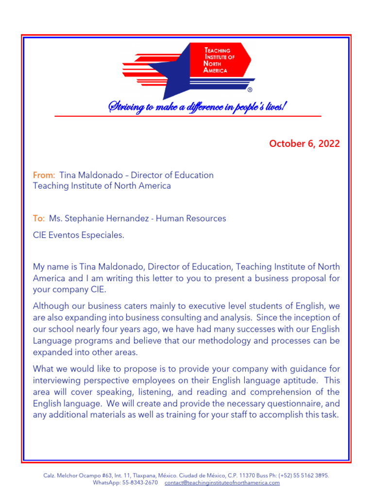 CIE Proposal | PDF