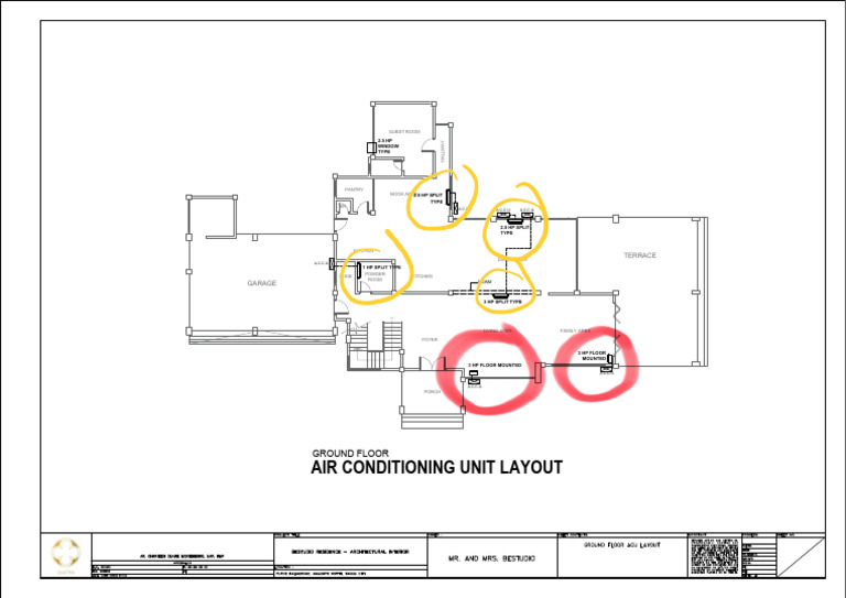ACU Layout Plan for Ground Floor | PDF