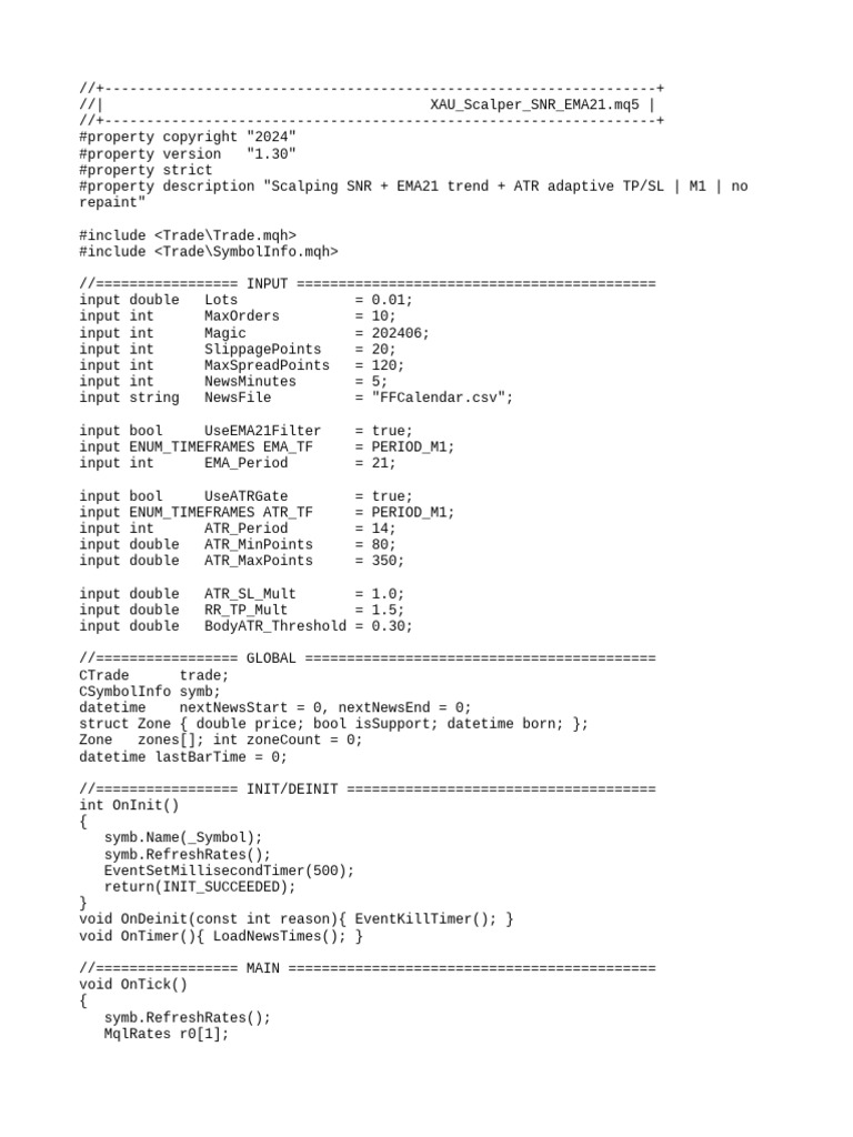 MQL5 PositionSelectByIndex Usage Guide | PDF | Computer Programming ...