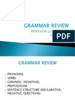 Grammar Review II (Eng 101)