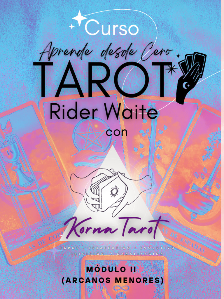Curso de Arcanos Menores del Tarot | PDF | Tarot