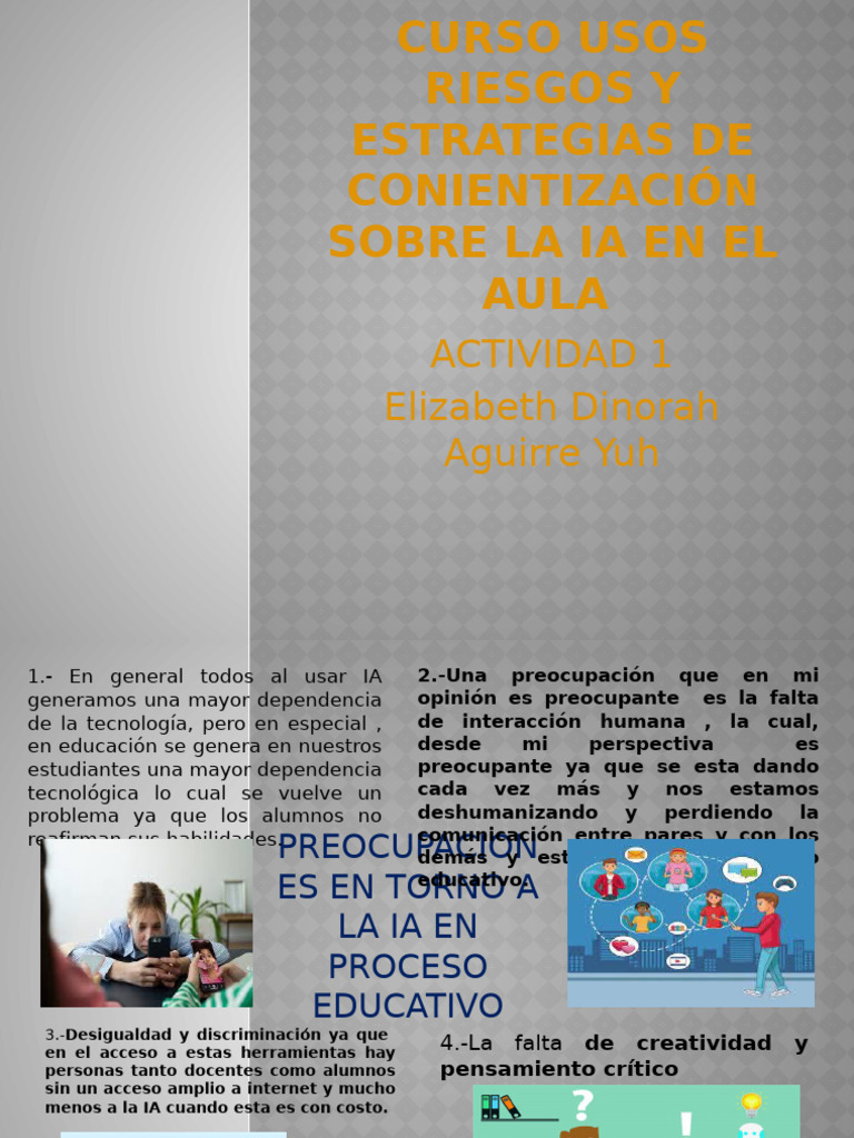 Riesgos de la IA en la Educación | PDF