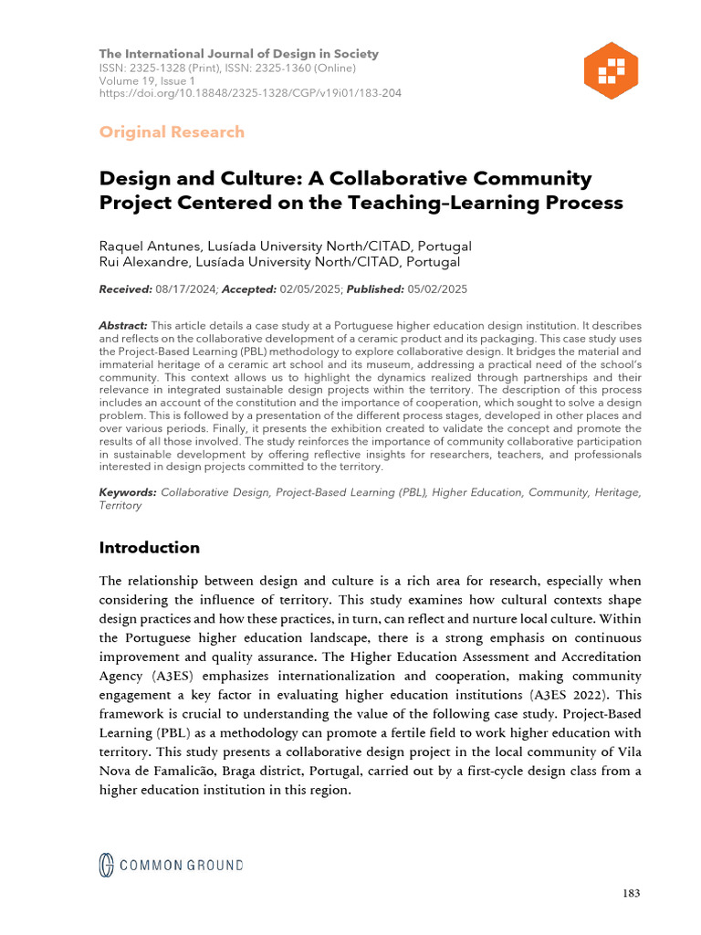 Collaborative Design in Higher Education | PDF | Pedagogy | Knowledge