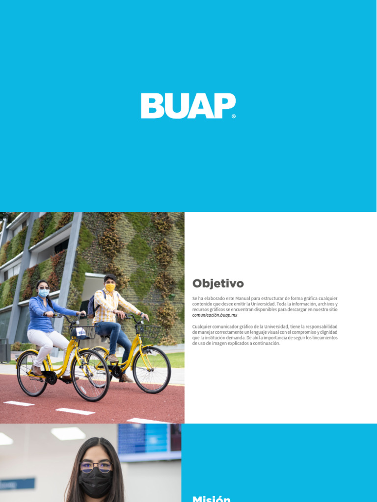 Manual de Identidad Gráfica BUAP | PDF | Color | Azul