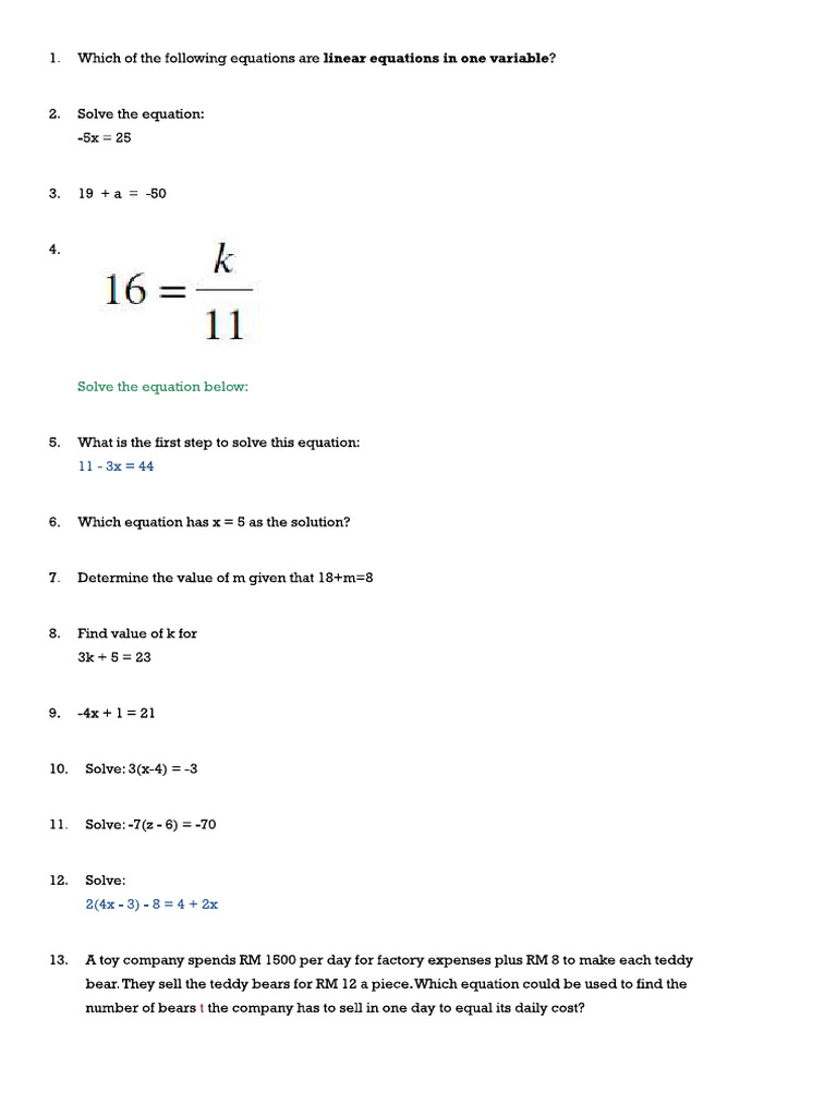 Maths Exercise Chap 6 | PDF