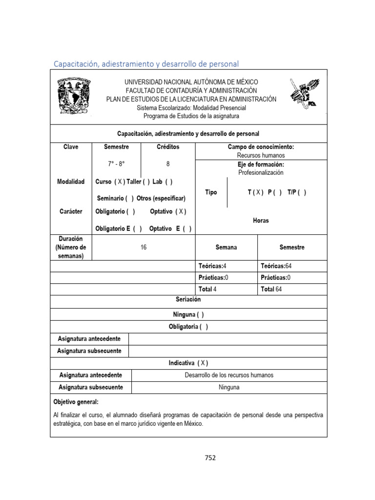 Capacitación y Desarrollo de Personal | PDF | Aprendizaje | Gestión de ...
