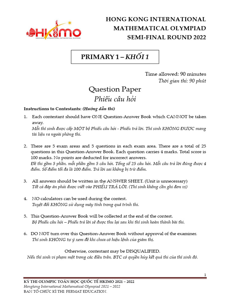 Question Paper: Phi Ucâuh I | PDF