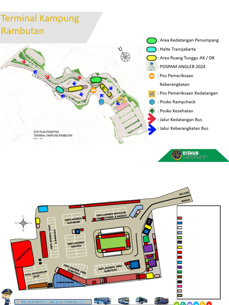 Denah Terminal Bus Kalideres 2024 | PDF