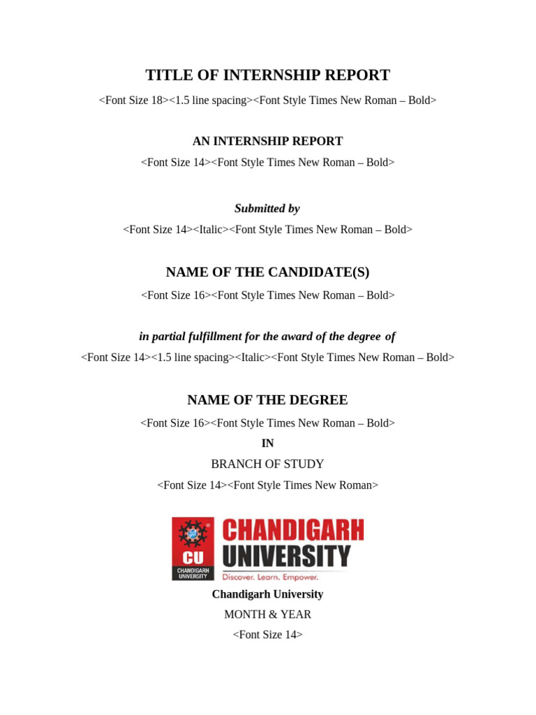 Internship Report Overview and Insights | PDF | Higher Education