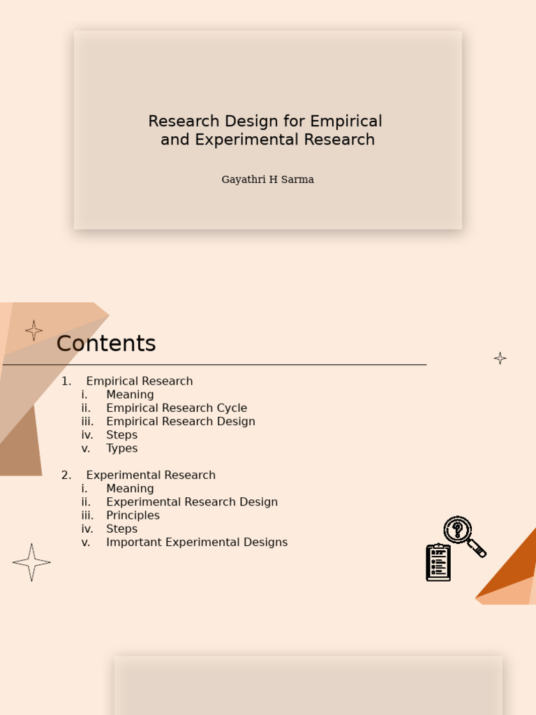 Empirical vs. Experimental Research Guide | PDF | Empirical