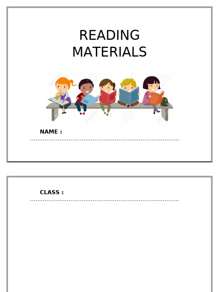 Reading Materials | PDF