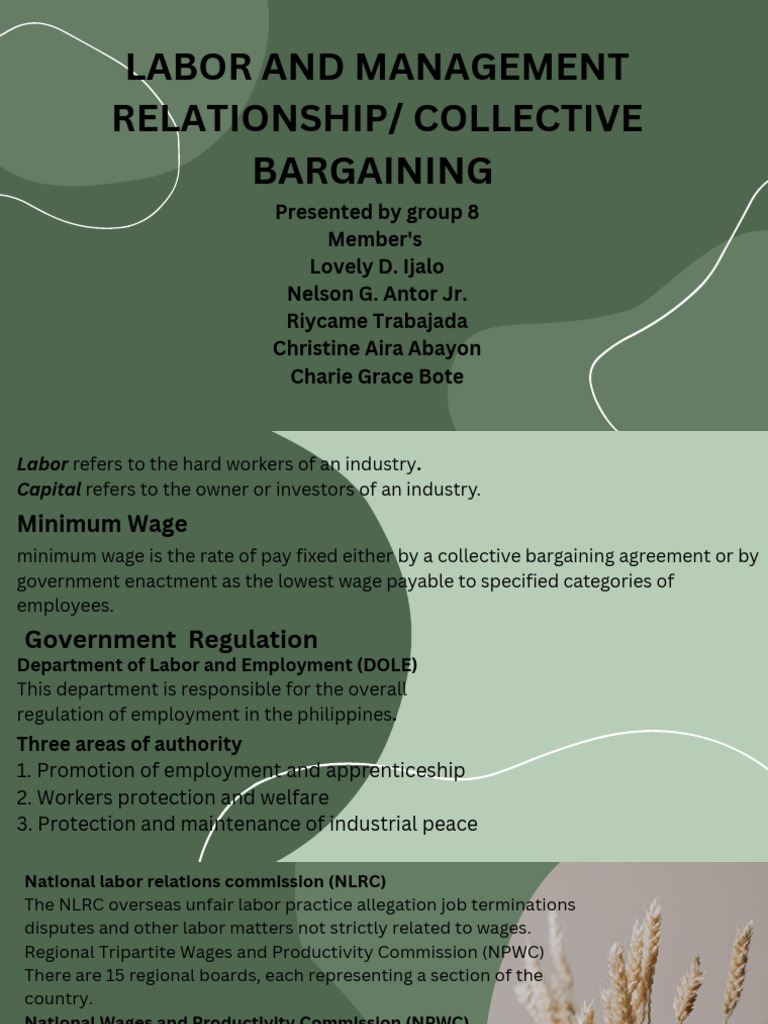 Labor Relations and Collective Bargaining Guide | PDF | Collective ...