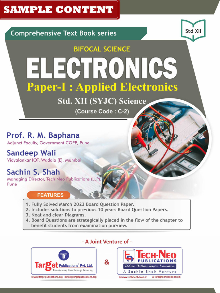 Applied Electronics for Std. XII Science | PDF | Rectifier ...