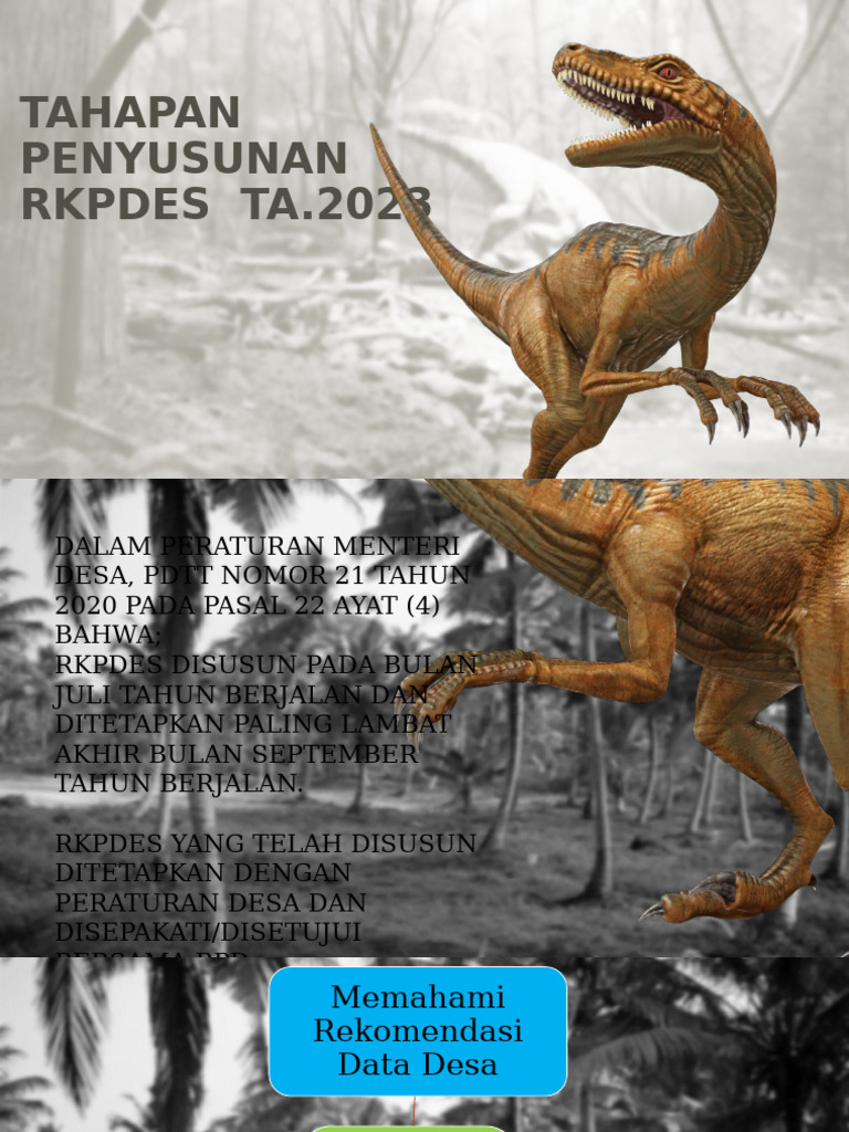 Panduan Penyusunan RKPDES 2023 | PDF