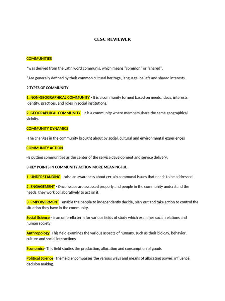 Understanding Community Dynamics and Action | PDF | Community | Institution