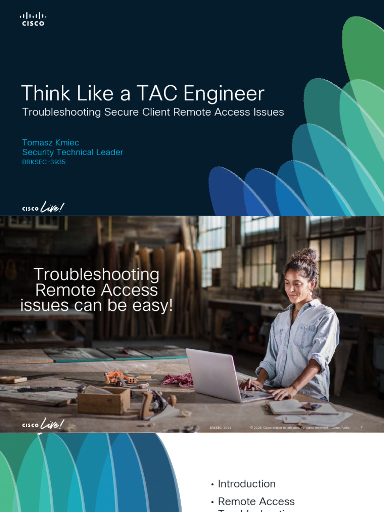 Troubleshooting Secure Client VPN Issues | PDF | Radius | Transport ...