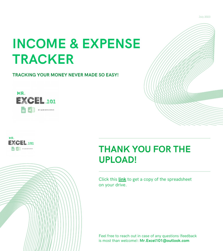 Income Expense Tracker | PDF