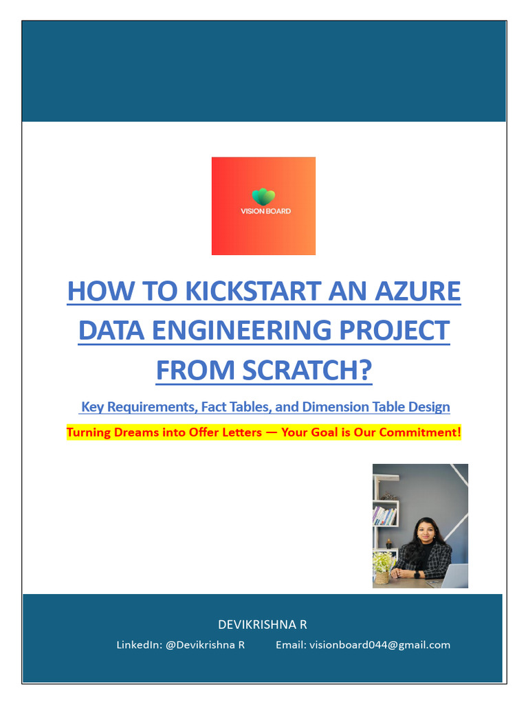 Kickstart Azure Data Engineering Projects | PDF | Microsoft Azure ...