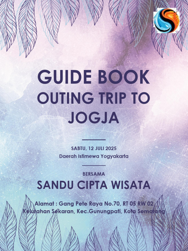 Rencana Outing Trip ke Jogja 2025 | PDF