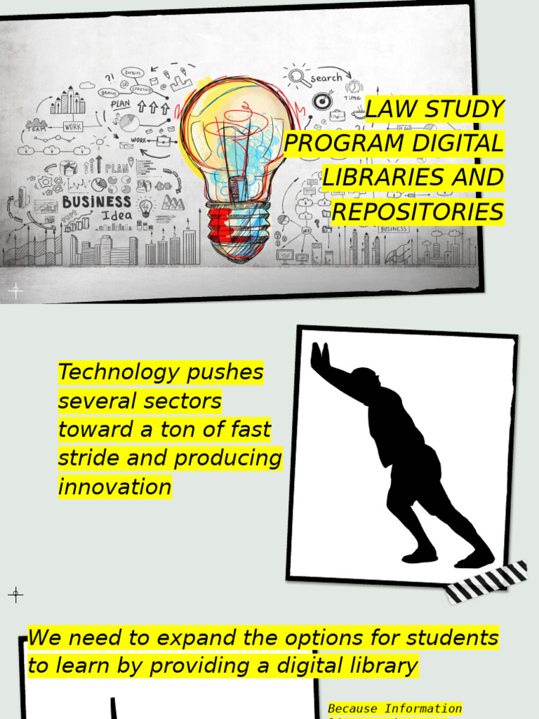 Law Study Program Digital Libraries and Repositories | PDF