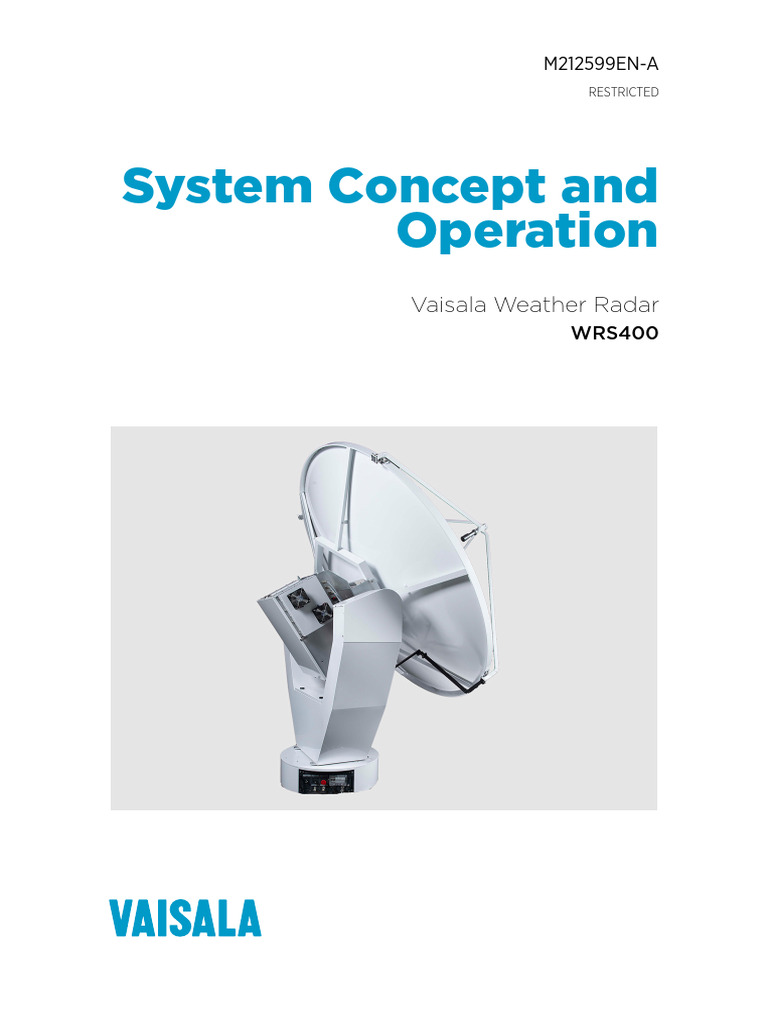 01 - WRS400 WR System Components | PDF | Radar | Antenna (Radio)